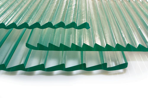 Panneau en verre feuilleté - PROFILE - BermanGlass - trempé / à motif / texturé
