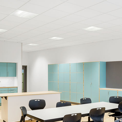 Luminaire encastrable au plafond - C30-RIC/RIT G2 - GLAMOX - à LED / carré / IP20