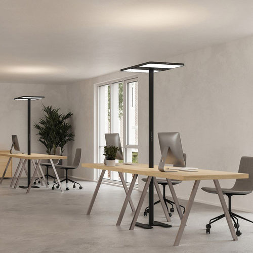 Luminaire sur mât - ADAPT-F 2 DESK SIDE  - GLAMOX - à LED / rectangulaire / professionnel