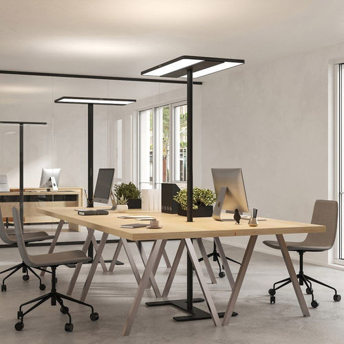 Luminaire sur mât - ADAPT-F 3 DESK   - GLAMOX - à LED / rectangulaire / professionnel