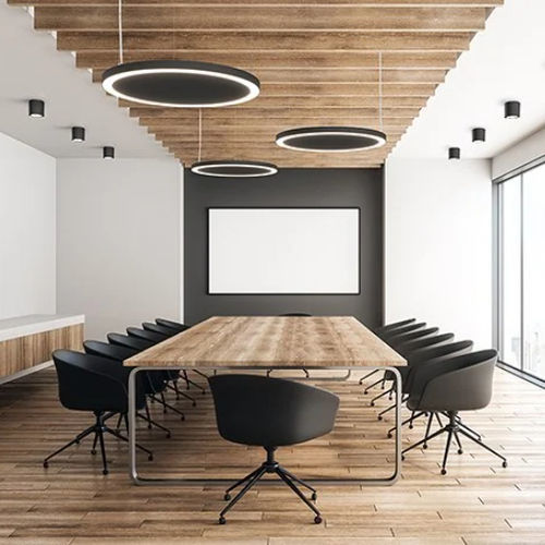 Lampe acoustique - FX65 FLOW SILENCE  - GLAMOX - suspension / en PET / en fibre de polyester