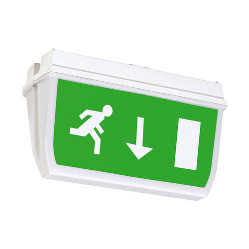 Éclairage de secours mural - PRW  - GLAMOX - rectangulaire / à LED / en polycarbonate
