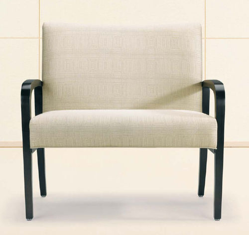 Fauteuil médical en tissu - MARCO  - Nemschoff - en bois / bariatrique / beige