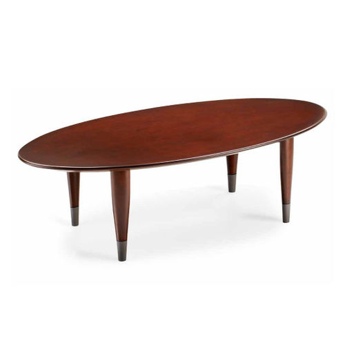 Table contemporaine - FLORABELLA - Nemschoff - en bois / avec piètement en métal / rectangulaire