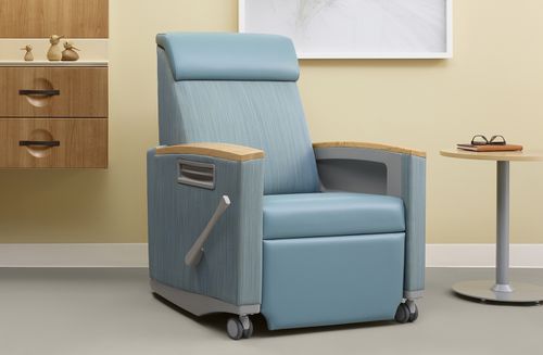Fauteuil médical en simili cuir - Consoul Recliner - Nemschoff - inclinable / avec repose-jambes