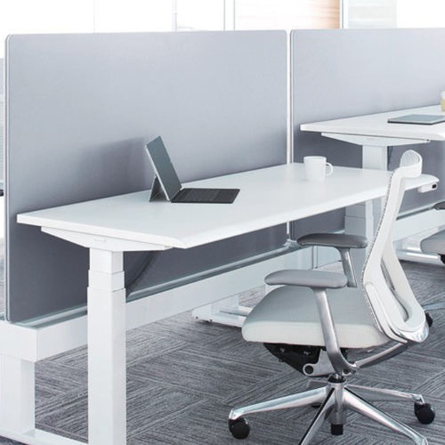 Bureau pour open space - SW - Okamura - sur pied / contemporain / en métal