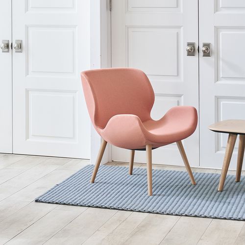 Fauteuil contemporain - PHLOX - Okamura - en tissu / en bois / en métal