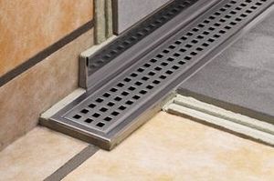 Caniveau de douche - SCHLUTER®-KERDI-LINE - Schluter Systems