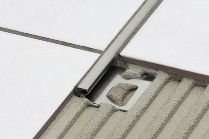 Profilé de finition en acier inox - SCHLUTER®-DECO - Schluter Systems - pour carrelage