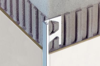 Profilé de finition en aluminium - SCHLUTER®-JOLLY - Schluter Systems - pour carrelage / chant droit
