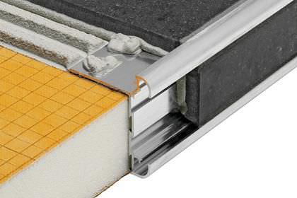Profilé de finition en aluminium - SCHLUTER®-RONDEC-CT - Schluter Systems - pour carrelage / chant droit