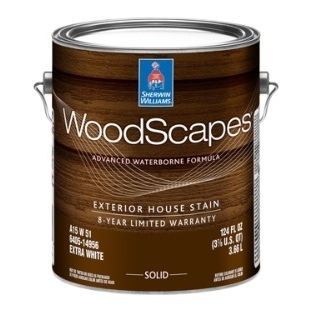 Lasure de protection - WOODSCAPES® EXTERIOR ACRYLIC SOLID COLOR HOUSE - Sherwin-Williams - auto-apprêtante