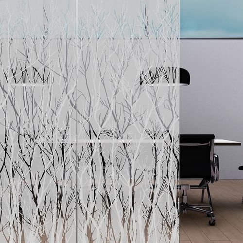 Panneau en verre de sécurité - BRANCHES - Skyline Design - feuilleté / trempé / à motif