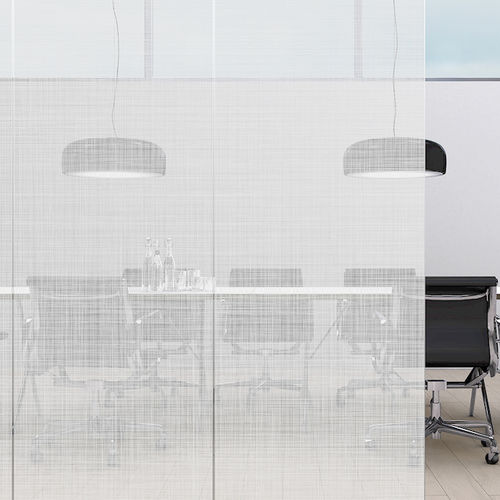 Panneau en verre feuilleté - BATISTE - Skyline Design - trempé / de sécurité / à motif