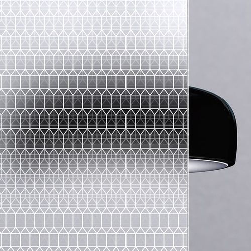 Panneau en verre de sécurité - ANGLED MESH - Skyline Design - feuilleté / trempé / à motif