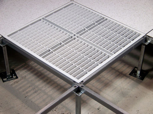 Plancher technique en aluminium - DIRECTAIRE® - Tate Access Floors - d'intérieur / perforé