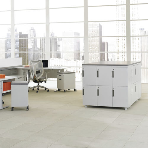 Armoire de classement basse - LEDGER & LEDGER PLUS - Teknion - haute / en métal / stratifiée