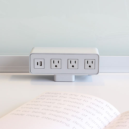 Prise de courant - POWER QUBE - Teknion - informatique / USB / quadruple