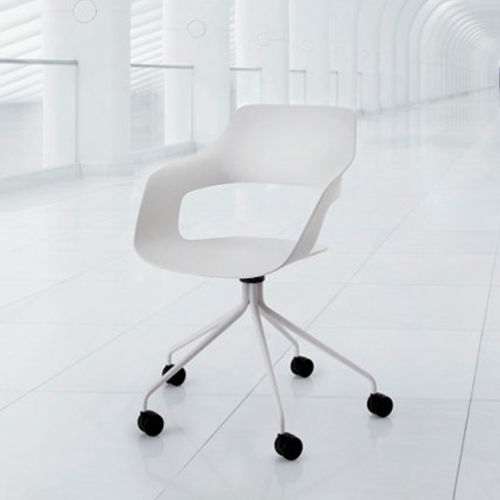 Chaise visiteur contemporaine - WILKHAHN OCCO - Teknion - d'intérieur / en métal / en plastique