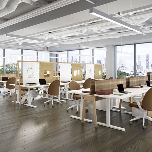 Poste de travail pour bureau - EXPANSION CITYLINE - Teknion