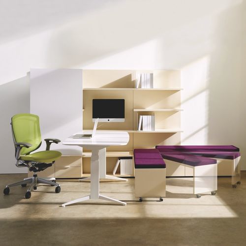 Étagère murale - JOURNAL - Teknion - contemporaine / en bois / pour bureau