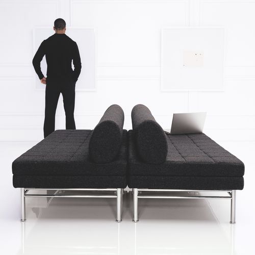 Banquette contemporaine - AEGIS - Teknion - en tissu / en cuir / professionnelle