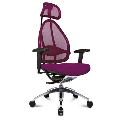 Fauteuil de bureau design - OPEN ART - Topstar - en textile / en métal / à hauteur réglable