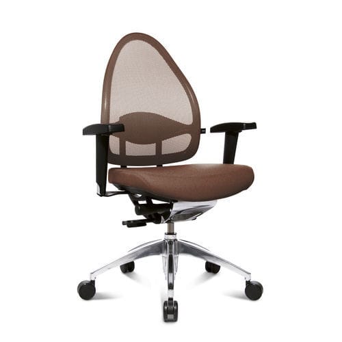 Chaise de bureau contemporaine - OPEN BASE - Topstar - d'intérieur / en résille / avec piètement en métal