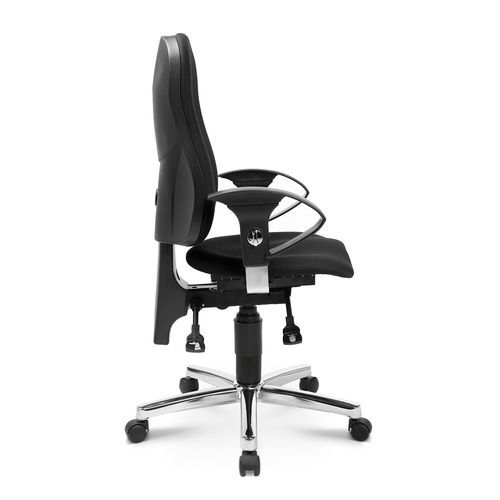 Chaise de bureau contemporaine - SITNESS 10 - Topstar - d'intérieur / en tissu / avec piètement en métal