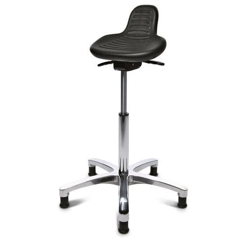 Tabouret contemporain - STANDSTAR - Topstar - en plastique / avec piètement en métal / piètement central