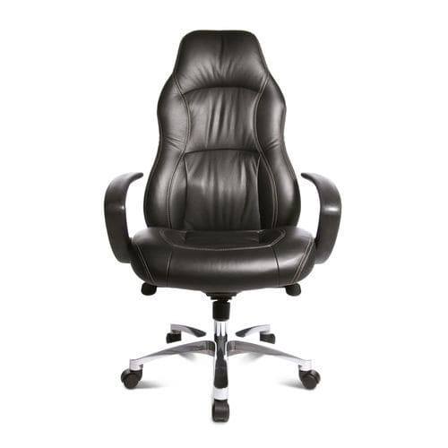 Fauteuil de direction contemporain - RS1 - Topstar - en cuir / en métal / avec dossier haut