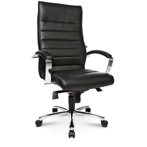 Fauteuil de direction contemporain - TD LUXE 10 - Topstar - en cuir / en métal / avec dossier haut