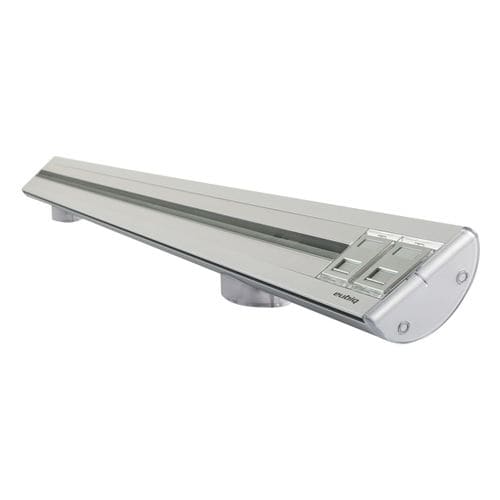 Goulotte de câblage en aluminium - VSF2-CMB - Eubiq - pour bureau / professionnelle