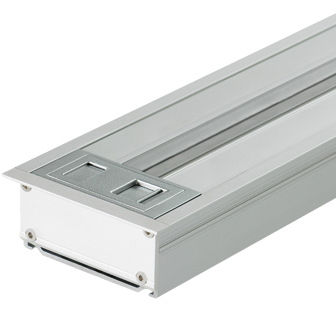 Goulotte de câblage en aluminium - RH2 - Eubiq - murale / professionnelle