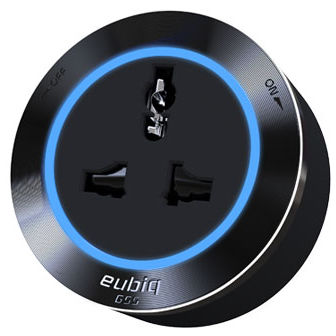 Prise de courant - ITL3 PREMIUM - Eubiq - en saillie / en polycarbonate / contemporaine