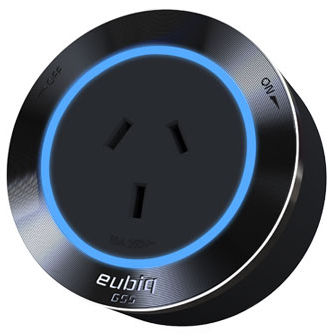 Prise de courant - AU3 PREMIUM - Eubiq - en saillie / en polycarbonate / contemporaine