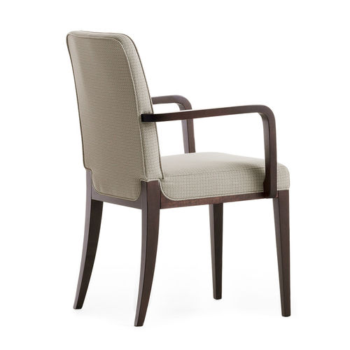 Chaise contemporaine - OPERA 02221 - Montbel - d'intérieur / en tissu / en bois massif