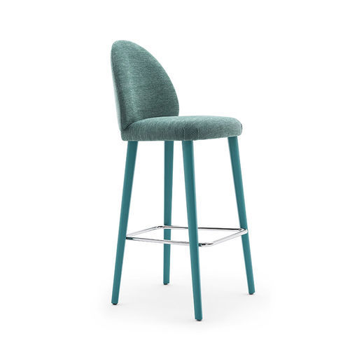 Chaise de bar contemporaine - LILY 04581 - Montbel - d'intérieur / en tissu / en cuir