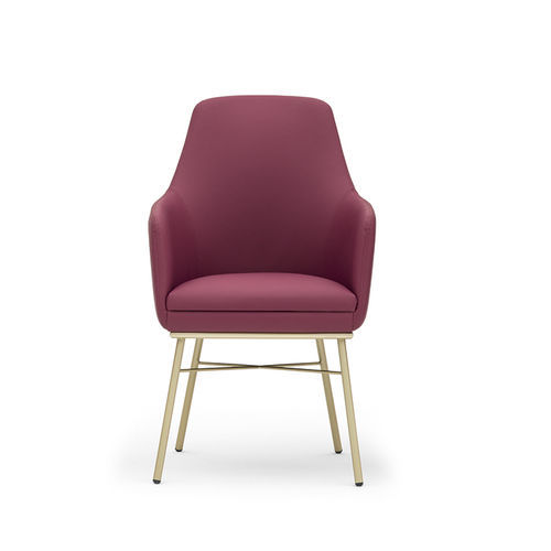Chaise contemporaine - DANIELLE 03635 - Montbel - d'intérieur / en tissu / en cuir