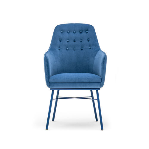 Chaise contemporaine - DANIELLE 03635K - Montbel - d'intérieur / en tissu / en cuir
