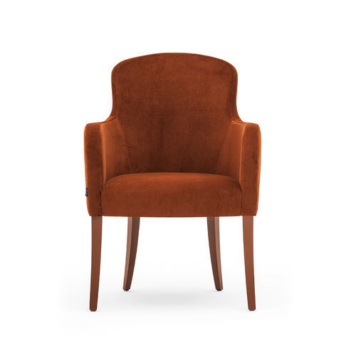 Fauteuil contemporain - EUFORIA 00131 - Montbel - en tissu / en bois massif / tapissé