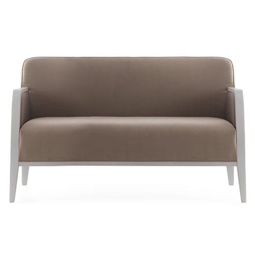 Canapé contemporain - OPERA 02251 - Montbel - en tissu / en cuir / avec accoudoirs