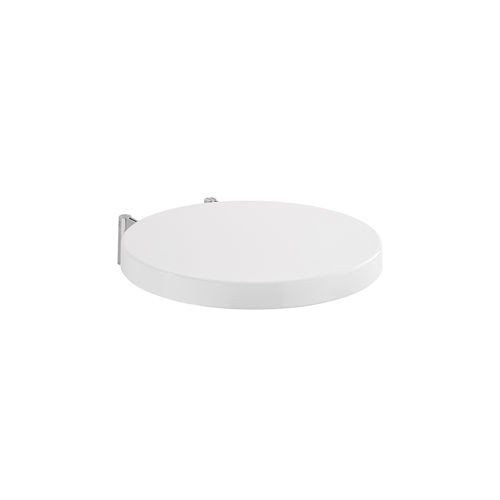 Lunette de toilettes antibactérienne - WCA  - Sanindusa - en thermodurcissable / blanche / professionnelle