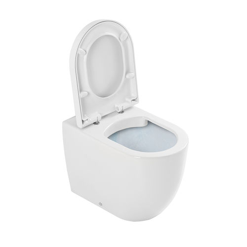 WC près du mur - SANIBOLD  - Sanindusa - en céramique / résidentiel / professionnel