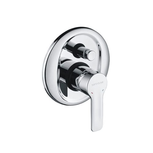 Mitigeur de douche - START - Sanindusa - mural / en laiton / 4 voies