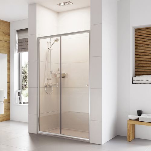 Paroi de douche coulissante - SAFIRA  - Sanindusa - rectangulaire / en niche / sur receveur