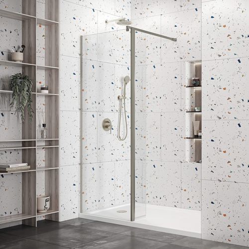 Paroi de douche fixe - SAFIRA  - Sanindusa - réversible / rectangulaire / d'angle