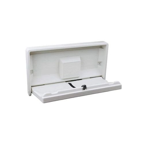 Table à langer en métal - LUXE  - Sanindusa - en plastique / murale / avec ceinture de sécurité