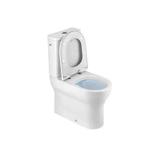 WC près du mur - WINNER CONFORT - Sanindusa - sur pied / en céramique / résidentiel