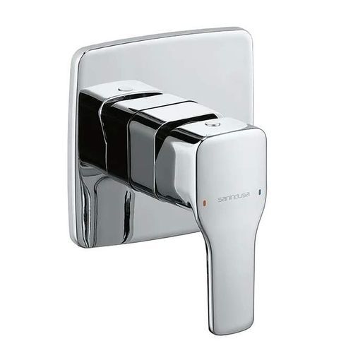 Mitigeur de douche - ADVANCE  - Sanindusa - mural / en laiton / en zamak